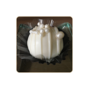 Trufa de chocolate branco